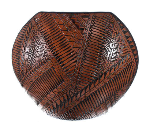 Native American Navajo Eagle Hand Crafted Pottery JX127380